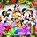 Mickey Christmas Background