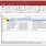 Microsoft Access Screen