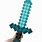 Minecraft Diamond Sword Toy