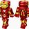 Minecraft HD Iron Man Skin