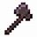 Minecraft Netherite Axe PNG