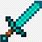 Minecraft Pixelated Sword