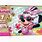 Minnie Mouse Puzzle Fabric