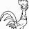 Moana Chicken Coloring Pages