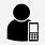 Mobile Phone User Icon