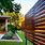 Modern Outdoor Fence