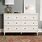 Modern White Dresser