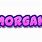 Morgan Name Logo