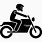 Motorcycle Rider Icon