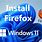 Mozilla Firefox Windows 11