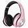Mpow Headphones Pink