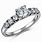 Multi Diamond Engagement Ring