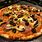 Mushroom and Olive Pizza