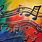 Music Notes Painting