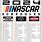 NASCAR 2024 Schedule Poster