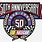 NASCAR 50th Anniversary Logo