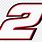 NASCAR Number 2 Logo