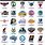 NBA Logos and Names