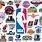 NBA Team Logo Vector