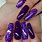 Nails Design Rosa Purple