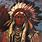 Native American Chief Painting