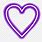 Neon Heart Emoji