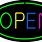 Neon Open Sign Animated