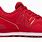 New Balance Red Running Shoes