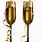New Year's Champagne Glass Clip Art