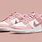 Nike Dunks Pink Velvet
