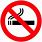 No Cigarette Smoking Sign
