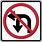 No Left Turn or U-turn Sign
