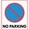 No Parking No Waiting Sign