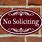 No-Solicitation Signs for Home
