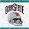 Ohio State Football Helmet SVG