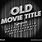 Old Movie Font