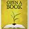 Open Book Poster