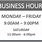 Open Hours Sign Template Word