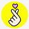 Oppa Heart Emoji