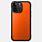 Orange Case with Green iPhone