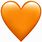 Orange Heart GIF Emoji