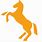 Orange Horse Logo
