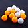 Orange Ping Pong Balls