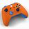 Orange and Blue Xbox Controller