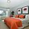 Orange and Grey Bedroom Ideas