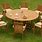 Outdoor Patio Round Dining Table