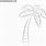 Palm Tree Tracing