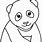 Panda Face Coloring Pages