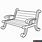 Park Bench Coloring Page