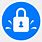 Password Icon Blue